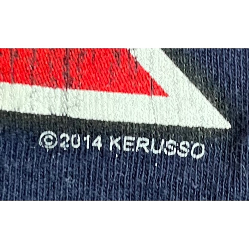 Kerusso Men Navy Blue Courage In The Fire Joshua 1:9 Firefighter T-Shirt Medium - Picture 7 of 8